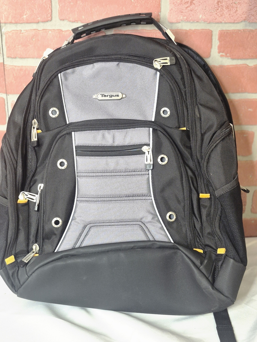 Targus Men's Black & Gray Durable Laptop Backpack